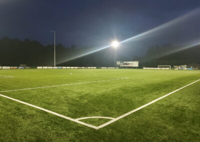 Sportveldverlichting bij Eendracht Louwel