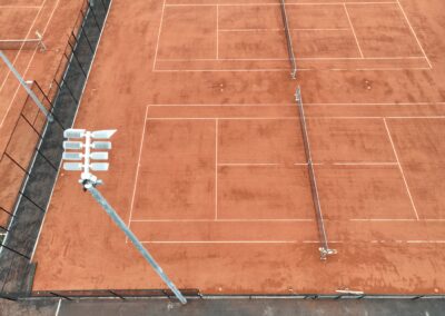 Tennisveldverlichting bij Sportpassie
