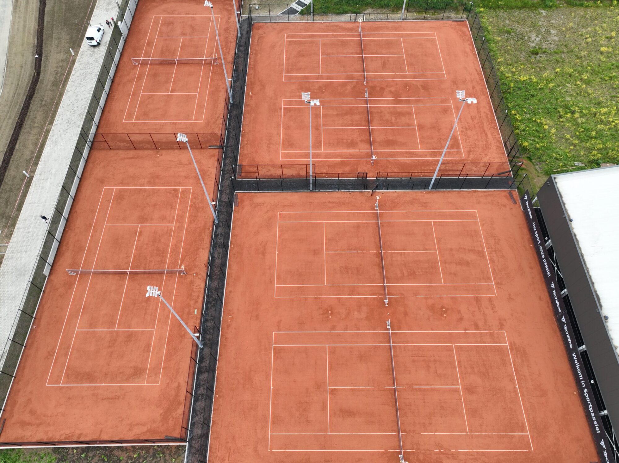 Professionele tennisveldverlichting voor sportcentrum